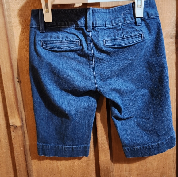 Vintage American Eagle Bermuda Shorts Denim Size 2 - Picture 6 of 6